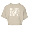 Damen Oversize Crop Top