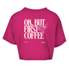 Damen Oversize Crop Top