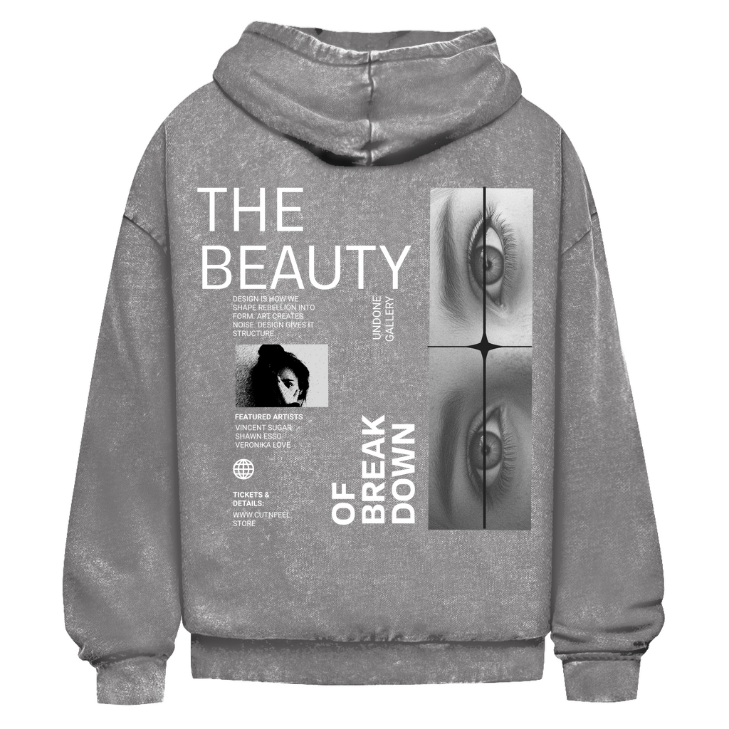 Oversize Washed Hoodie 